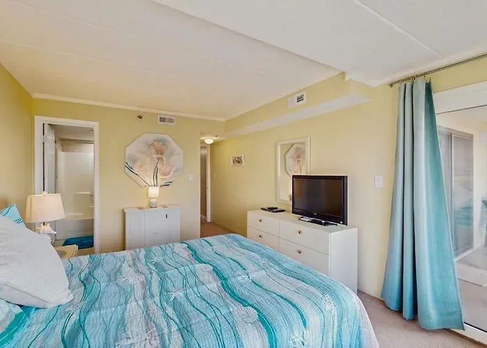 Holiday home Coastal-themed With Great Views Private Balcony Shared Pool Ocean City